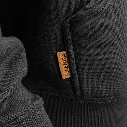 Polerón Con Capucha Canguro Hombre Calafate Lenga®