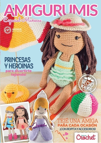 Revista Crochet Amigurumis Especial Muñecas - Arcadia