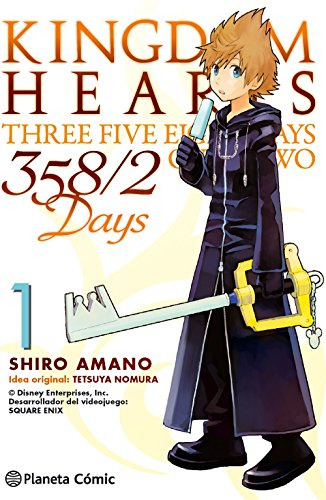 Libro Kingdom Hearts 358 2 Days 1 Planeta Agos De Vvaa Plane