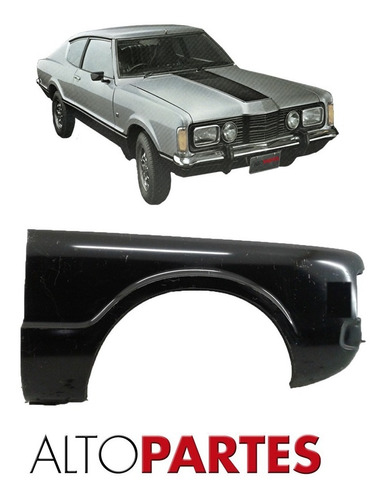 Guardabarro Ford Taunus 74 75 76 77 78 79 80 Derecho