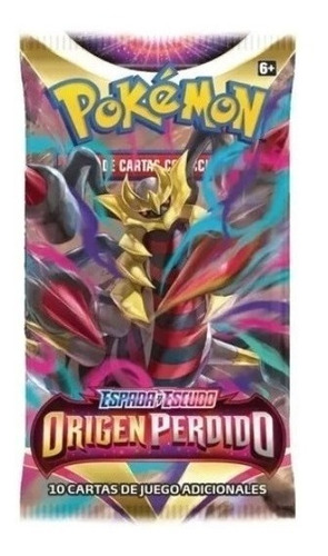 Pack 120 Tarjetas Pokémon Origen Perdido Original