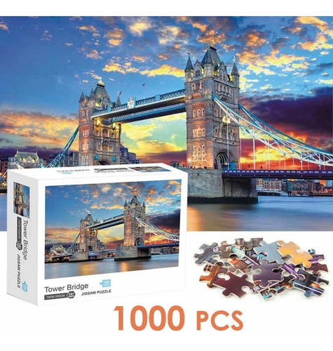 Rompecabezas Puzzle 1000 Pcs Tower Bridge London Londres