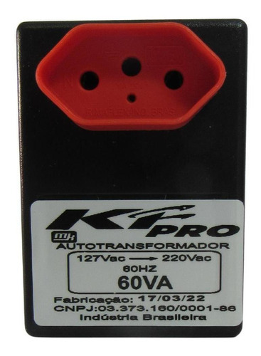 Transformador 60va Conversor Bivolt 110/220v Ou 220/110