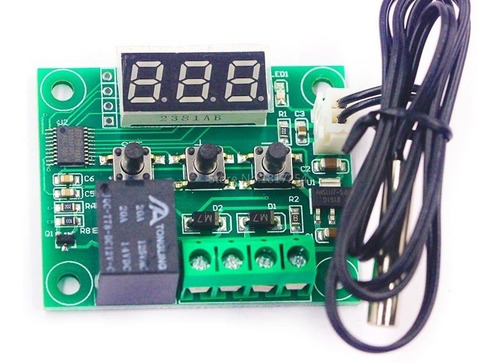 Termostato Digital Controlador Temperatura 12v W1209 Cavas