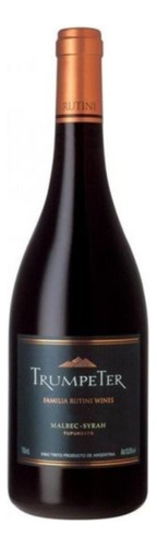 Vino Trumpeter Malbec Syrah 750ml X 6 Unidades