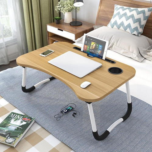Mesa Plegable Multiuso Para Cama Laptop, Desayuno, Comidas.