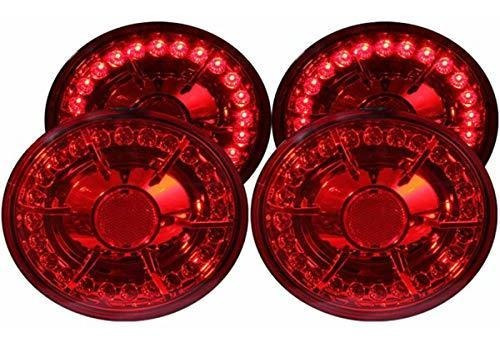 Cola Anzo Ee.uu. 321168 Chevrolet Corvette 4 Pcs Todo Led Ro