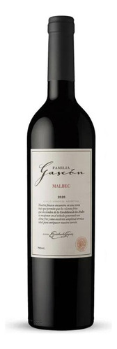 Familia Gascón Malbec - Botella X 750ml