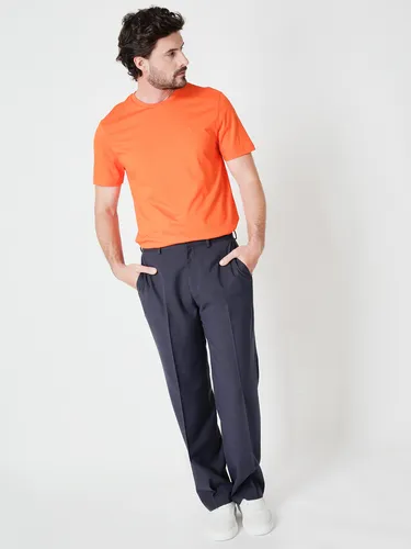 Polera Smooth Naranja Calvin Klein