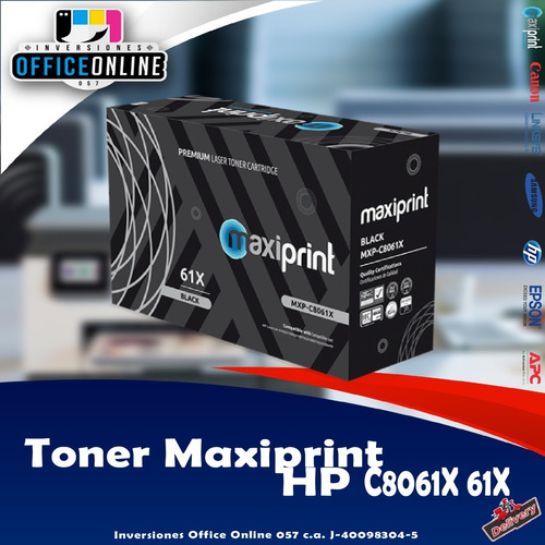 Toner Maxiprint Hp C8061x 61x