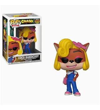 Funko Pop Games: Crash - Coco Bandicoot #419 Original Nuevo