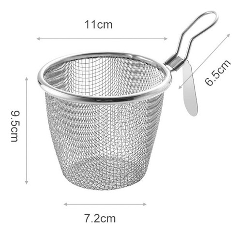 Su 2 Coladores De Malla Con Asa For Alimentos, Accesorio