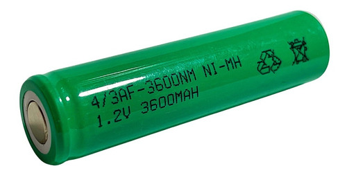 4/3af-3600 Nm Ft 1.2v 3600mah Nimh 4/3af 3600 Nm Para Soldar