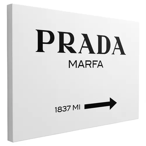 Cuadro Decorativo Prada Marfa 1837 Mi Poster Canvas 105x70 | Envío gratis