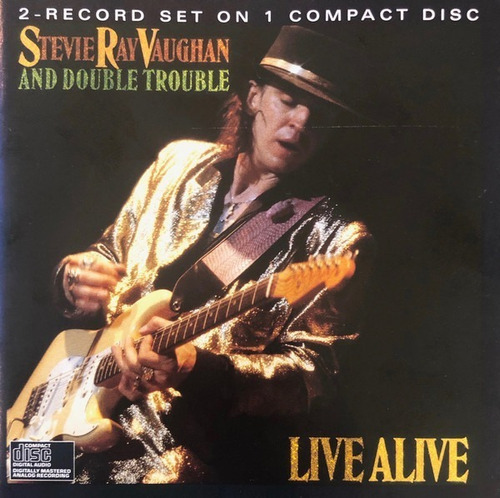 Stevie Ray Vaughan And Double Trouble  Live Alive - Cd 