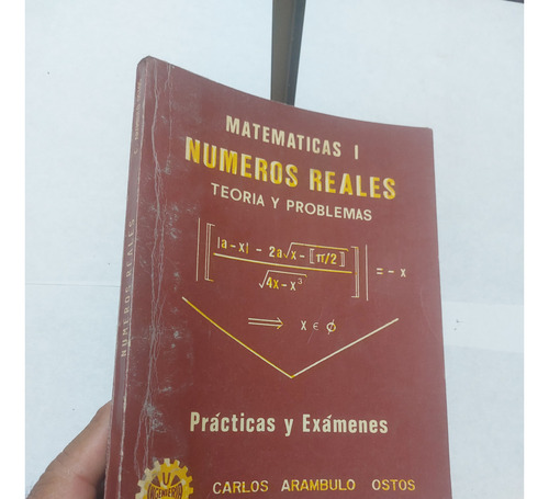 Libro Números Reales Practicas Y Examenes Arambulo Ostos