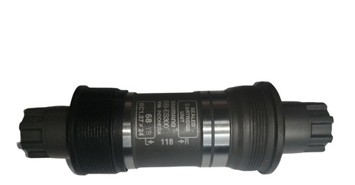 Eje Central Sellado Shimano 118mm Estriado Para Bicicletas