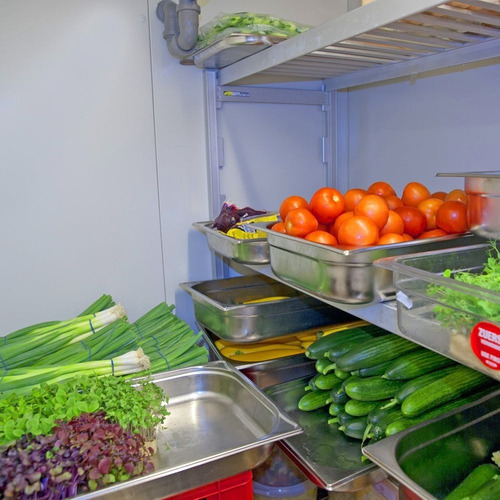 Imagen 3 de 3 de Cooling Room Wall-mounted Refrigeration Unit Plus Freezer