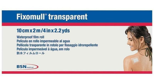 Fixomull Transparente 10cm X 2metros