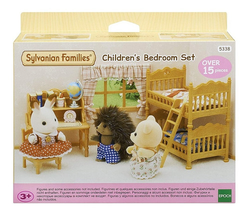 Sylvanian Families Cama Cucheta Niños Set Escritorio Juguete