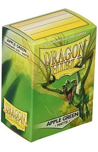 Dragon Shield Sleeves Matte Juego De Cartas De Apple, Verde