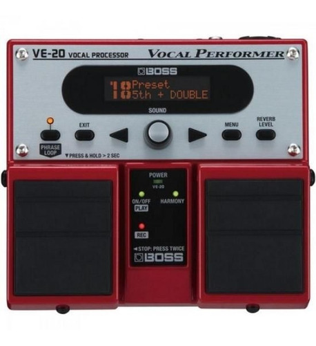 Pedal Boss Ve-20 Vocal Processador Voz