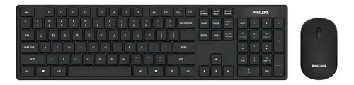 Combo Teclado Y Mouse Inalambrico Philips C602 Español Pc