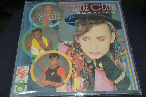 Jch- Culture Club Colour By Numbers Boy George Lp Rock