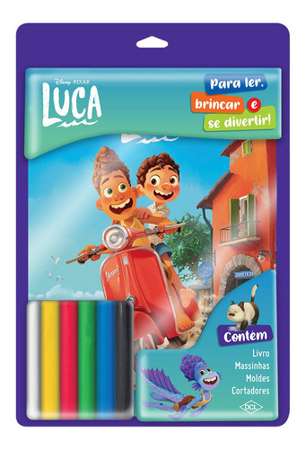 Livro Massinha Divertida Disney - Luca