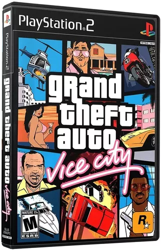 GTA Vice City Stories/Mapa/Manual para PS2 - Corre Que Ta Baratinho