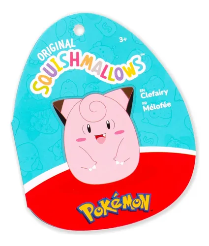 Peluche Clefairy De 35 Cm Squishmallows Pokémon