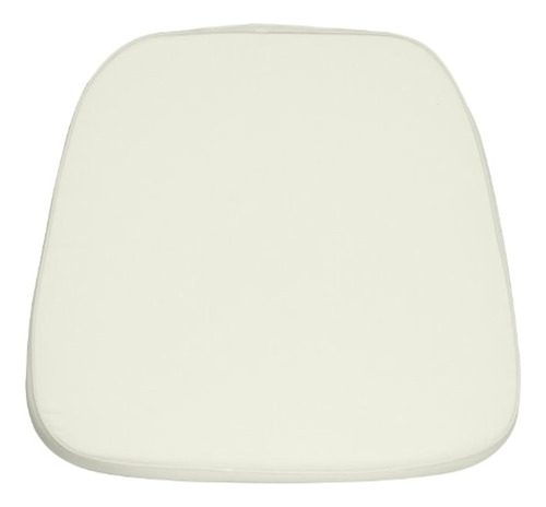 Muebles De Flash Soft Ivory Fabric Chiavari Chair Cushion