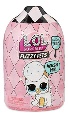 Peluche Jajaja. Sorpresa! Fuzzy Pets Con Lavable Fuzz Serie 