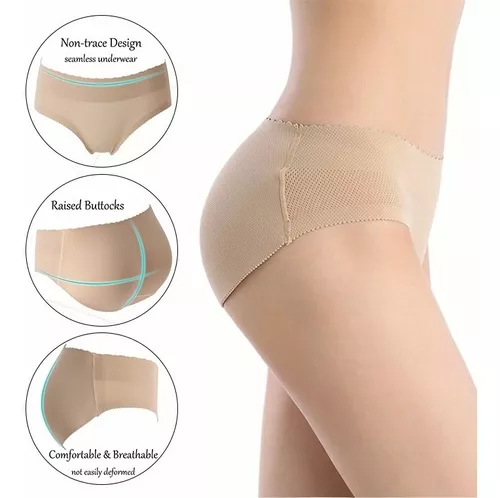 Panty Levanta Glúteos Calzón C/relleno Aumenta Pompas Pompis