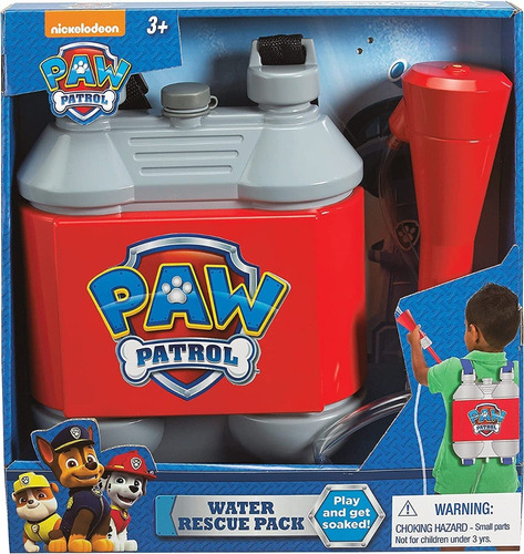 Nickelodeon Little Kids Paw Patrol Juguete Rescate Con Agua