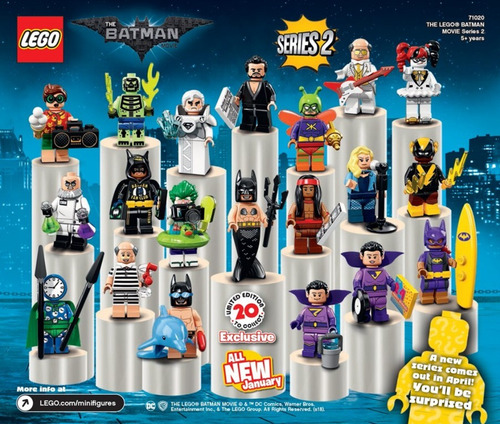 Lego 71020 Batman Movie Minifiguras Sobre Sorpresa Manias