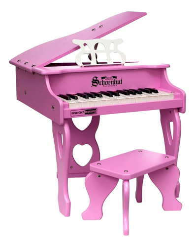 Schoenhut P 30 Key Digital Baby Grand Toy Piano - Rosa