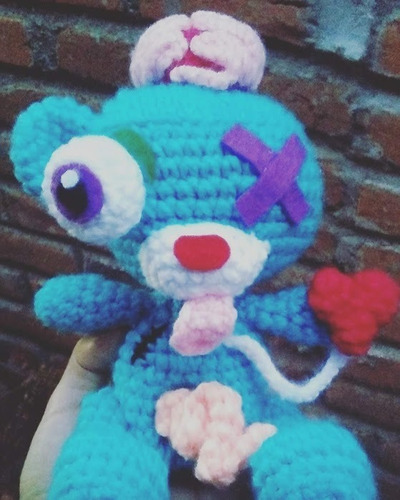 Osito Teddybear Tejido Amigurumi (25 Cm) 