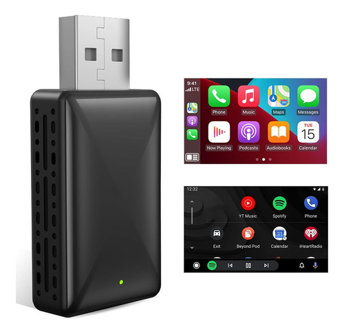 Adaptador Inalámbrico Automático Android 2 En 1 Y Adaptador