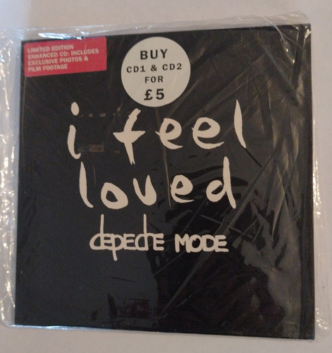 Depeche Mode I Feel Loved Cd Maxi Single Ingles Nuevo Cerrad