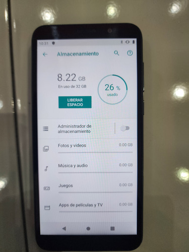 Motorola E6 Play Att Con Accesorios (Usado)