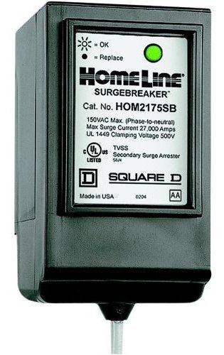 Schneider Electric Hom2175sb Homeline Surgebreaker Toma Nn