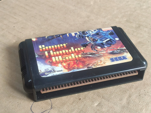 Super Thunder Blade -- 100% Original -- Sega Mega Drive (Usado)