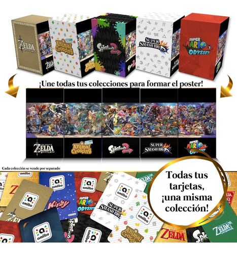 20 Tarjetas Nfc Amiibo- Mario Kart 8 Deluxe+ Empaque Oficial