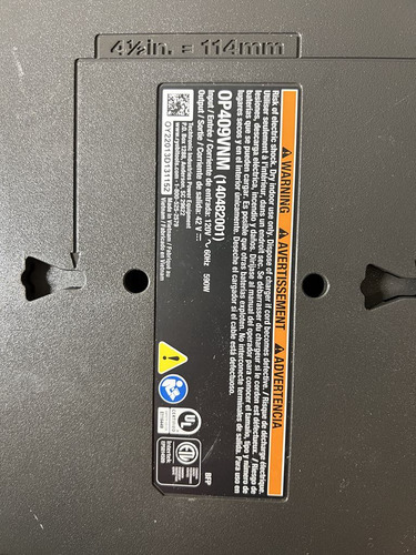 Ryobi Cargador 40v Doble Carga Rápida (Usado)