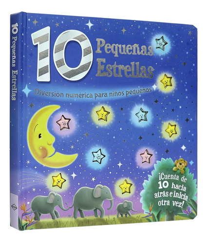 Libro 10 Pequeñas Estrellas Diversión Numérica. Lexus