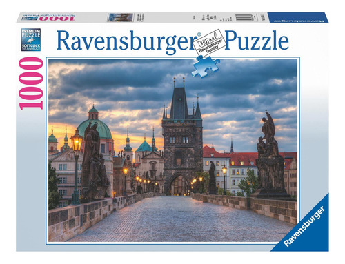 Rompecabezas Ravensburger Puente De Carlos 1000 Piezas