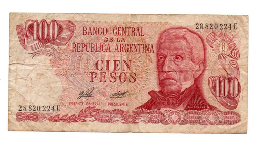 Argentina Billete 100 Pesos Ley Bottero 2404 Tirada Corta