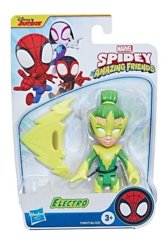 Figura Marvel Spidey And His Amazing Friends Electro 3