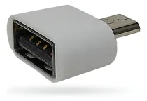 Comprar Adaptador Otg Usb A Micro Usb Celular Tablet Pendrive Dinax Color Blanco